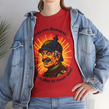 Unisex T-Shirt mit Bismarck und Zitat - Deutschland