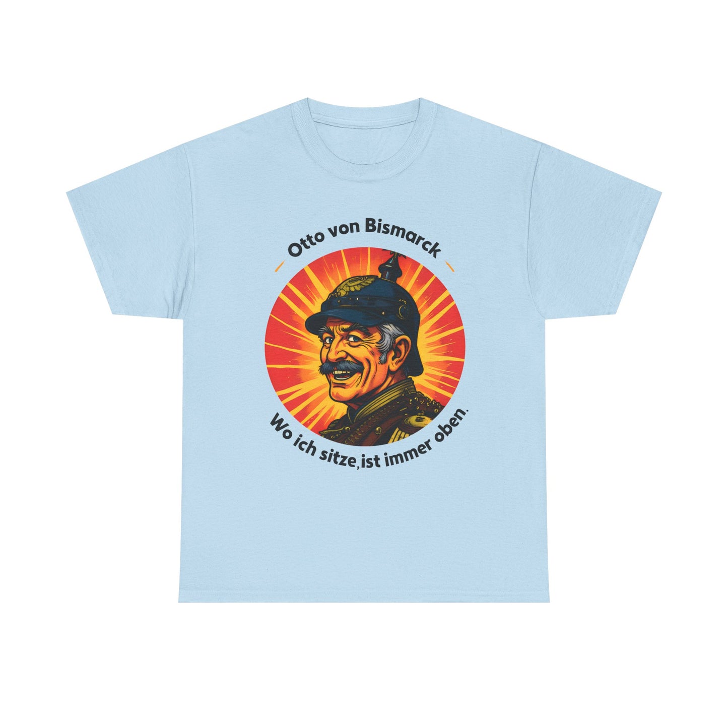 Unisex T-Shirt mit Bismarck und Zitat - Deutschland