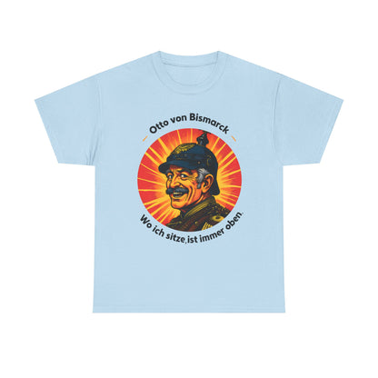Unisex T-Shirt mit Bismarck und Zitat - Deutschland