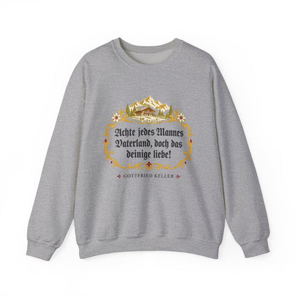 Unisex Sweatshirt mit Zitat - Keller - Das deinige liebe