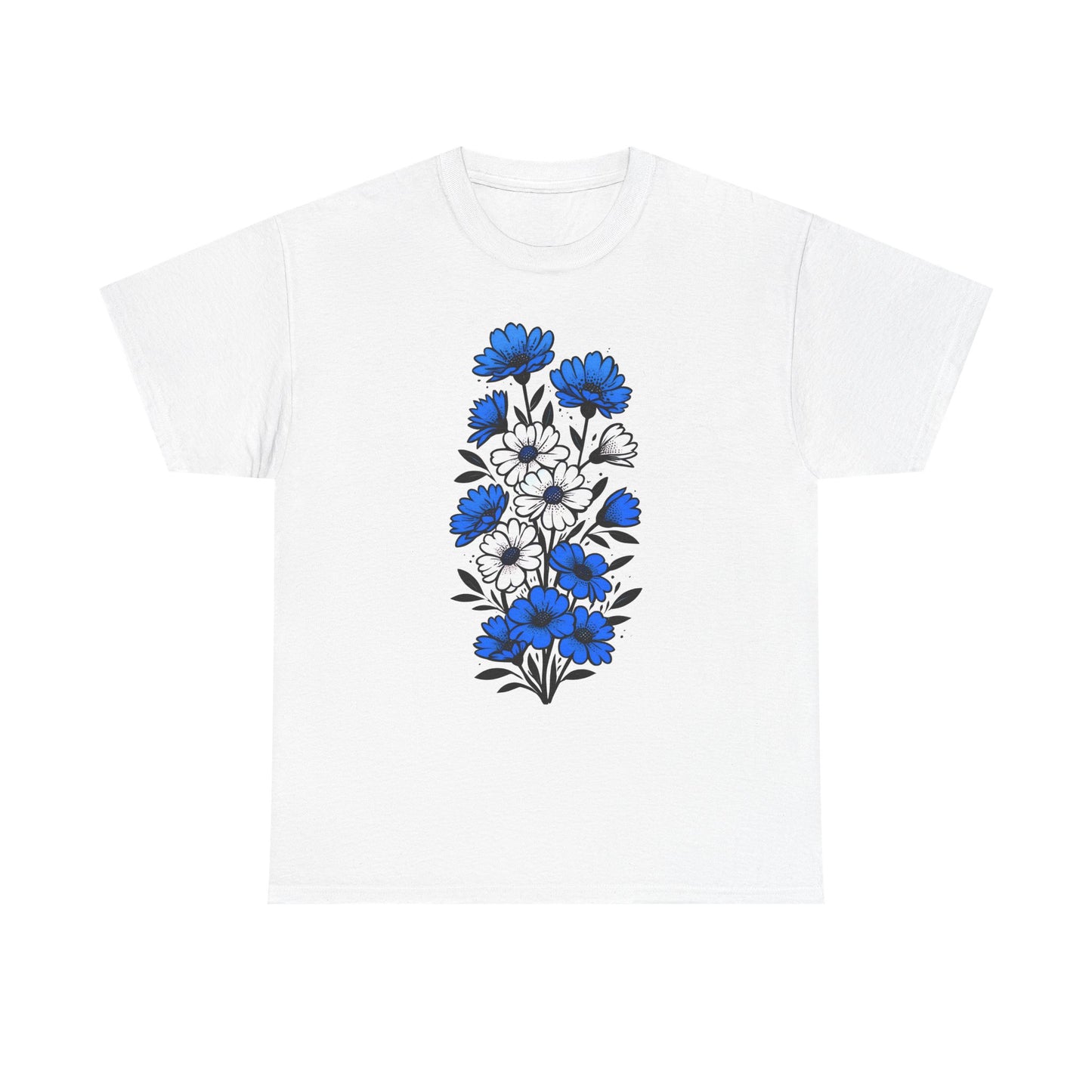 Unisex T-Shirt mit Blumen -Griechenland