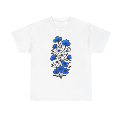 Unisex T-Shirt mit Blumen -Griechenland