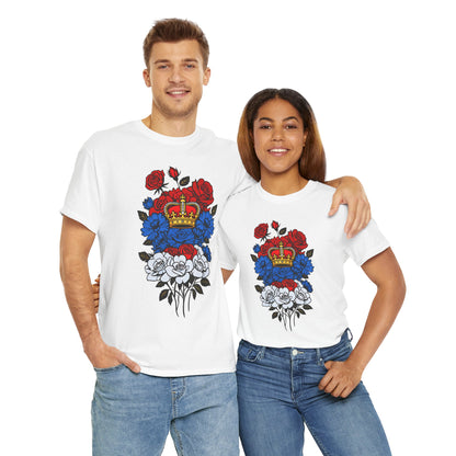 Unisex T-Shirt mit Blumen - Serbien