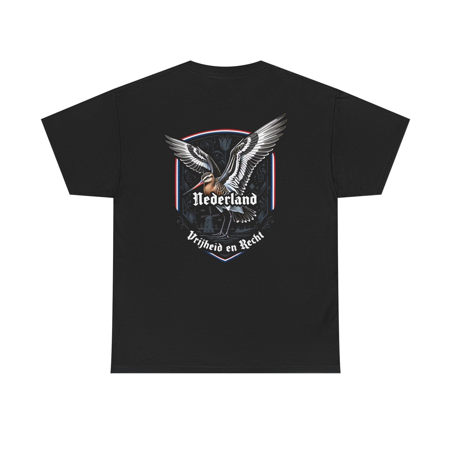 Unisex T-Shirt mit  Schnepfen und Spruch - Niederlande