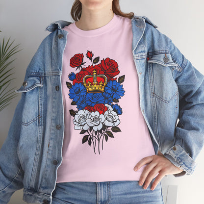 Unisex T-Shirt mit Blumen - Serbien