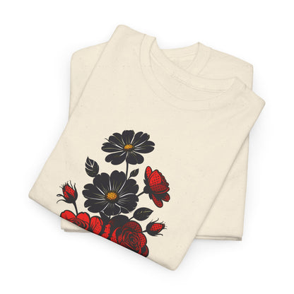 Unisex T-Shirt mit Blumen - Deutschland