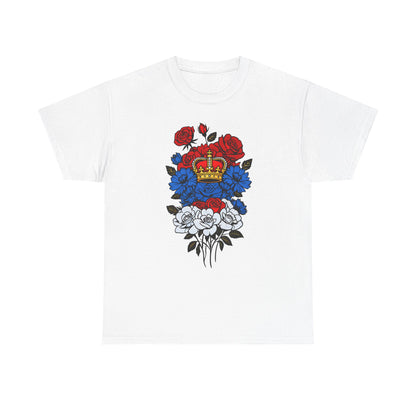 Unisex T-Shirt mit Blumen - Serbien