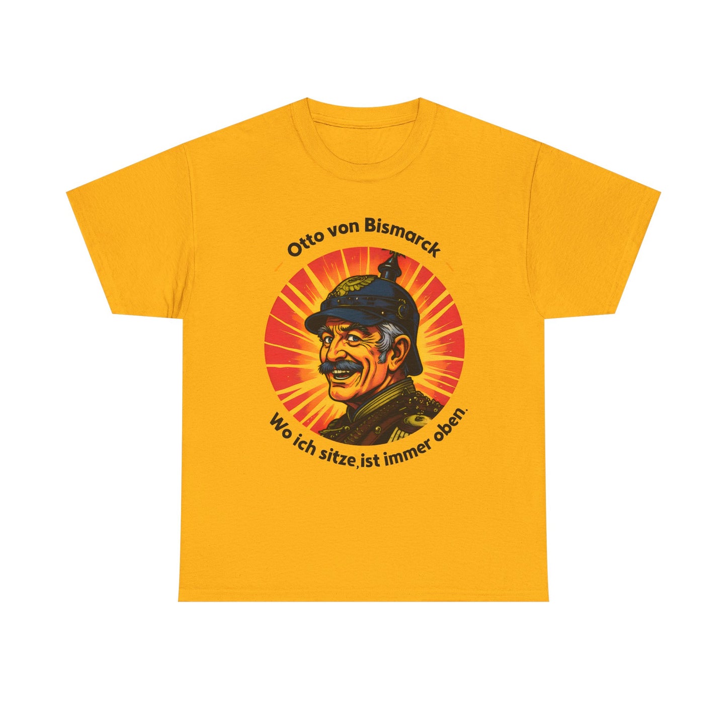 Unisex T-Shirt mit Bismarck und Zitat - Deutschland