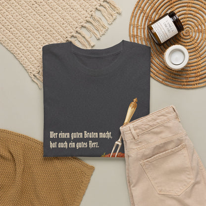 Unisex T-Shirt mit Zitat - Busch - Ein guter Braten