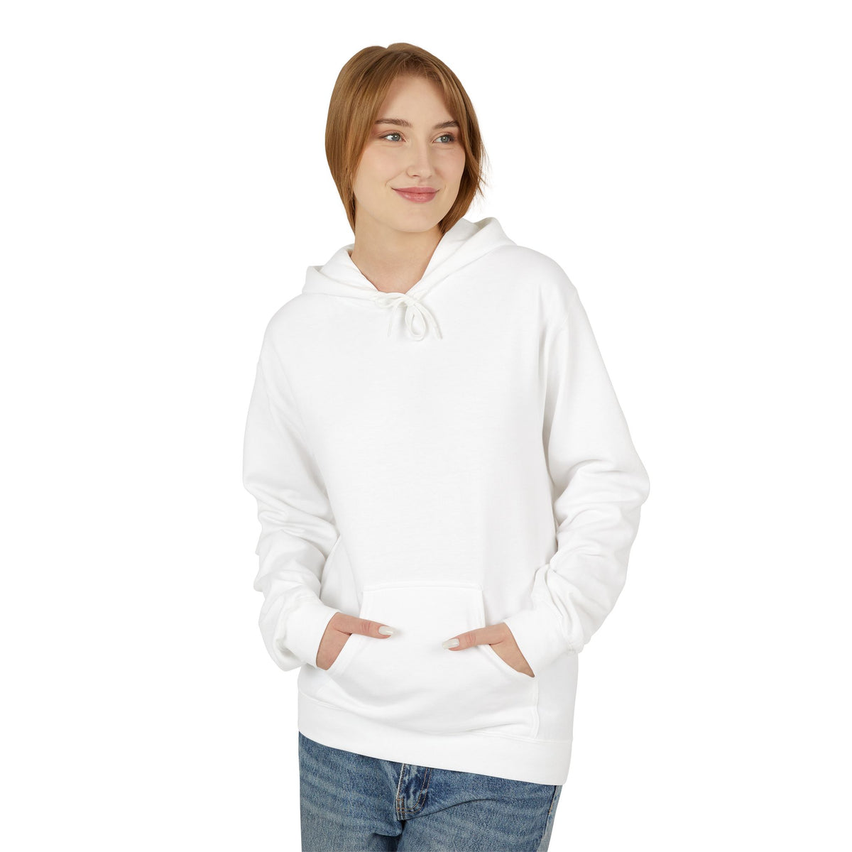 Unisex Fleece Hoodie mit Zitat - Busch - Rotwein für alte Knaben Fraktur