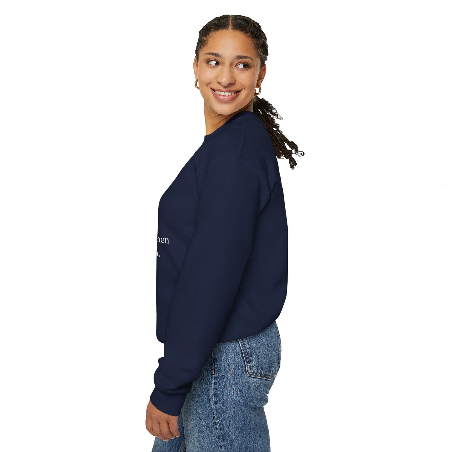Unisex Sweatshirt mit Zitat - Immanuel Kant - Mut zum Verstand