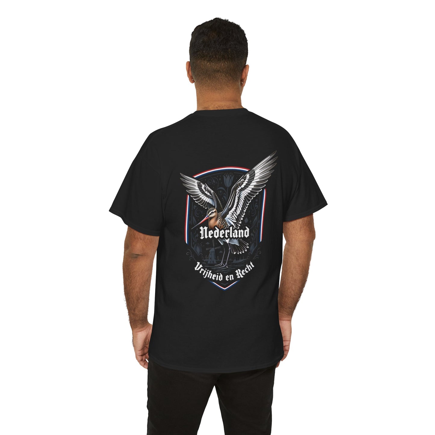 Unisex T-Shirt mit  Schnepfen und Spruch - Niederlande