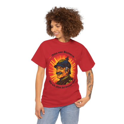 Unisex T-Shirt mit Bismarck und Zitat - Deutschland