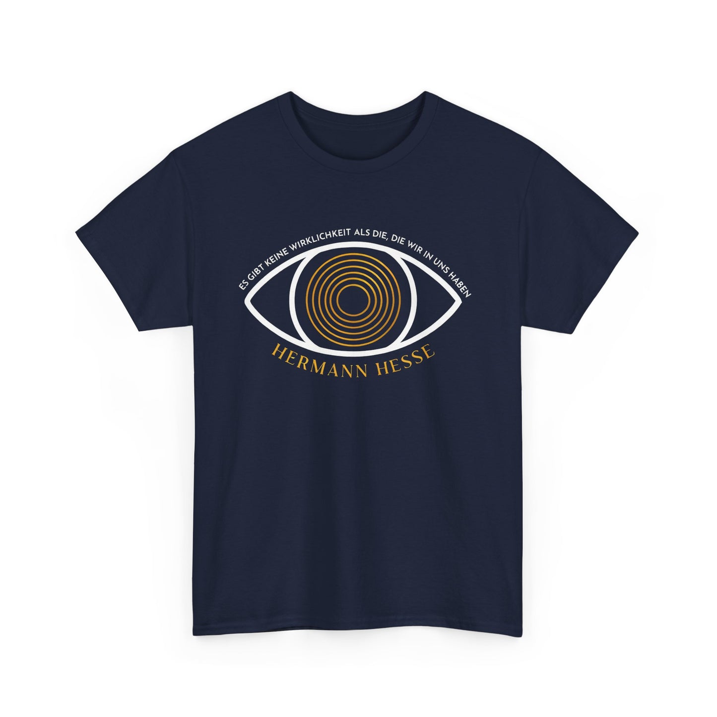 Unisex T-Shirt mit Zitat - Hermann Hesse - Wirklichkeit