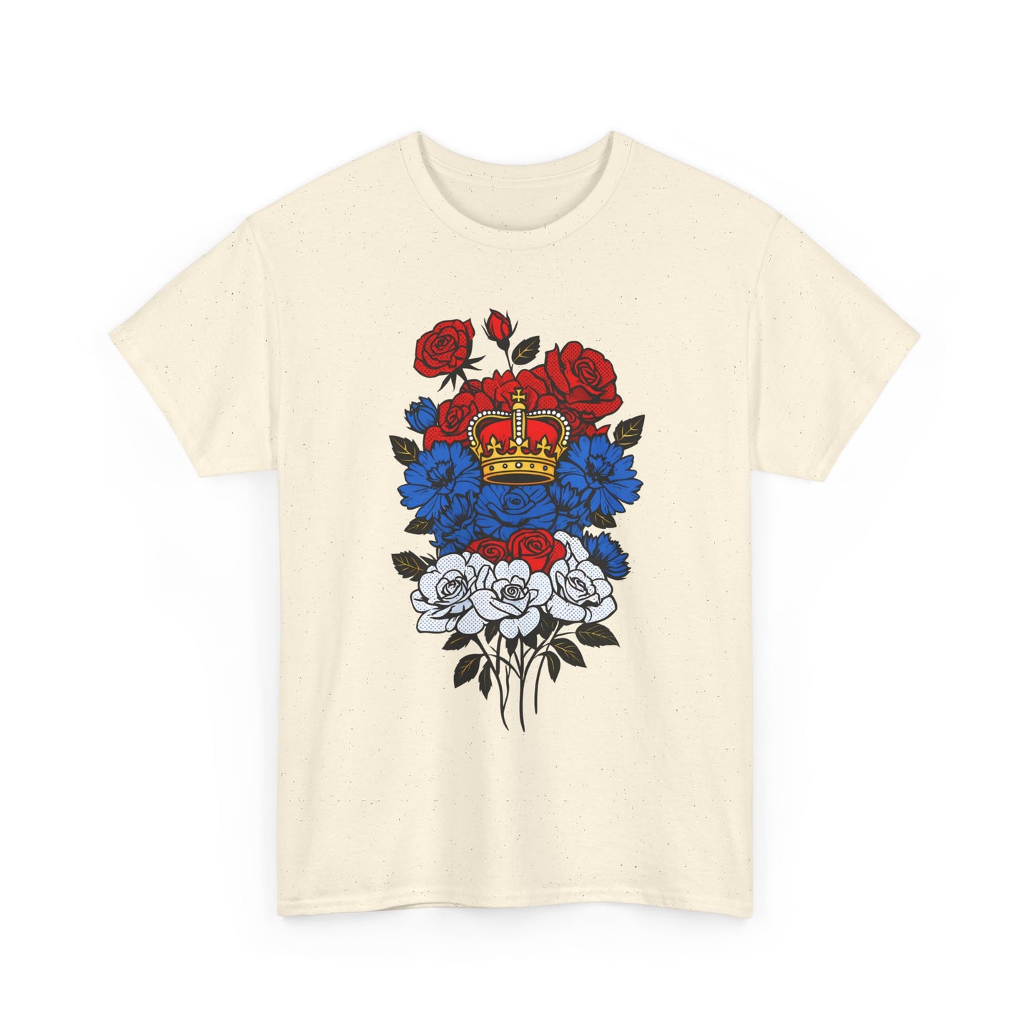 Unisex T-Shirt mit Blumen - Serbien