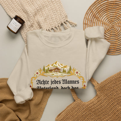 Unisex Sweatshirt mit Zitat - Keller - Das deinige liebe