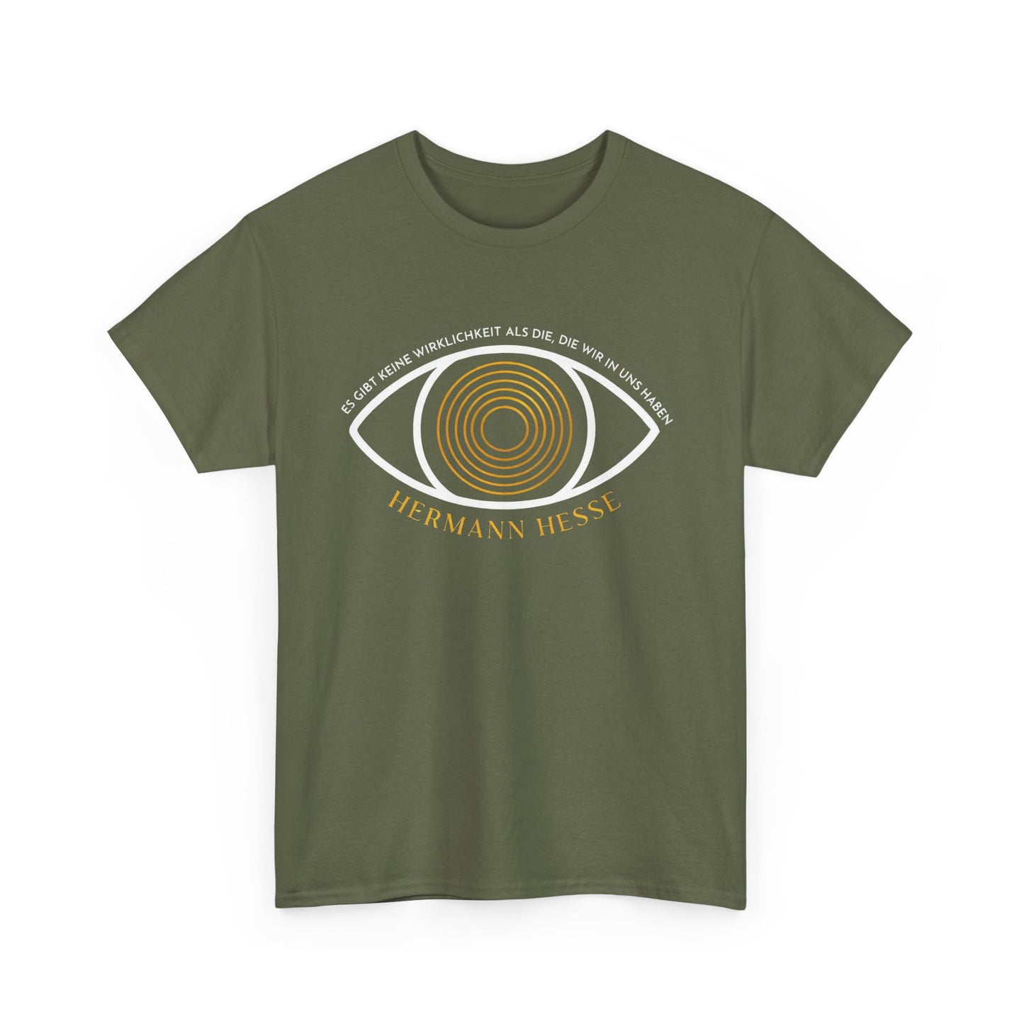 Unisex T-Shirt mit Zitat - Hermann Hesse - Wirklichkeit