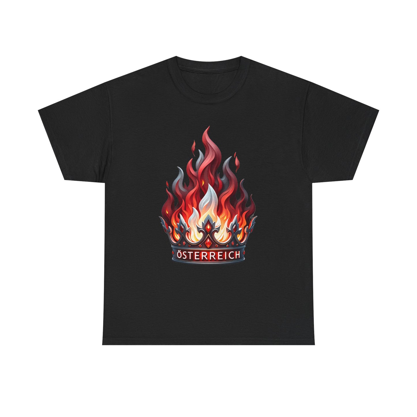 Unisex T-Shirt with Crown - Austria 