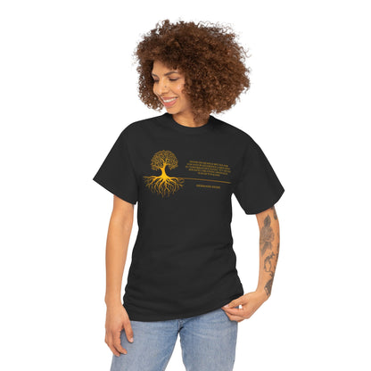 Unisex T-Shirt mit Zitat - Hermann Hesse - Verwirklichung