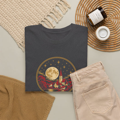 Unisex T-Shirt mit Zitat - Claudius - Der Mond ist aufgegangen