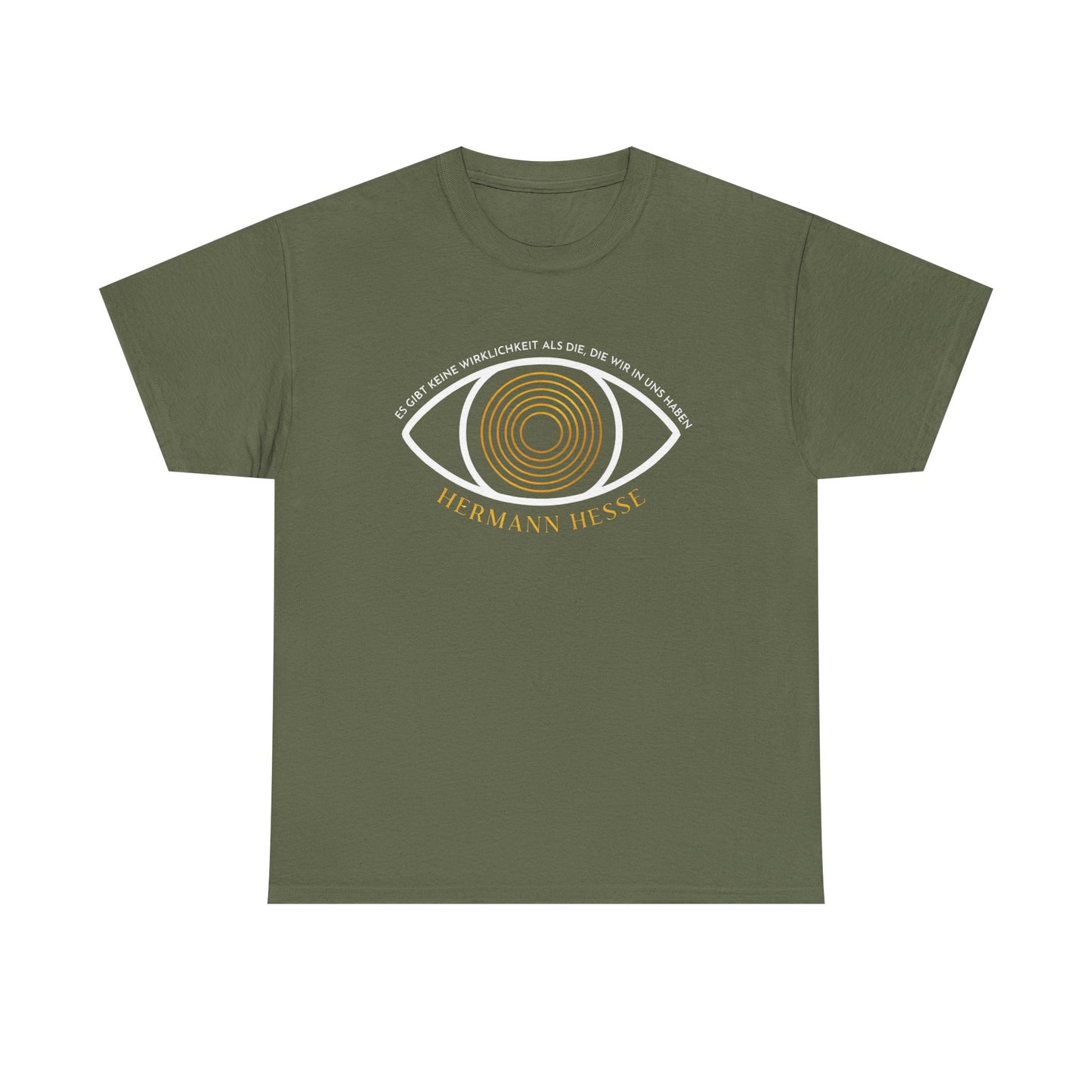 Unisex T-Shirt mit Zitat - Hermann Hesse - Wirklichkeit