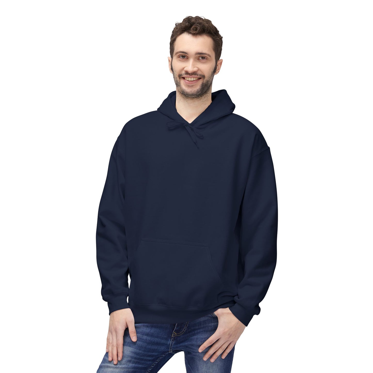 Unisex Fleece Hoodie mit Zitat - Friedrich Schiller - Glaube und Friede