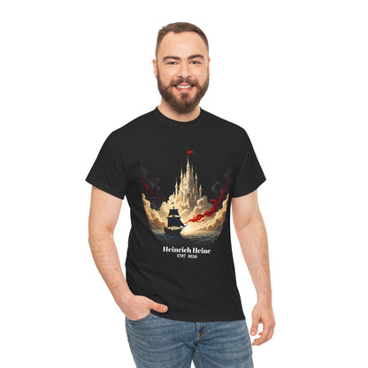 Unisex T-Shirt mit Traumschloss - Heinrich Heine
