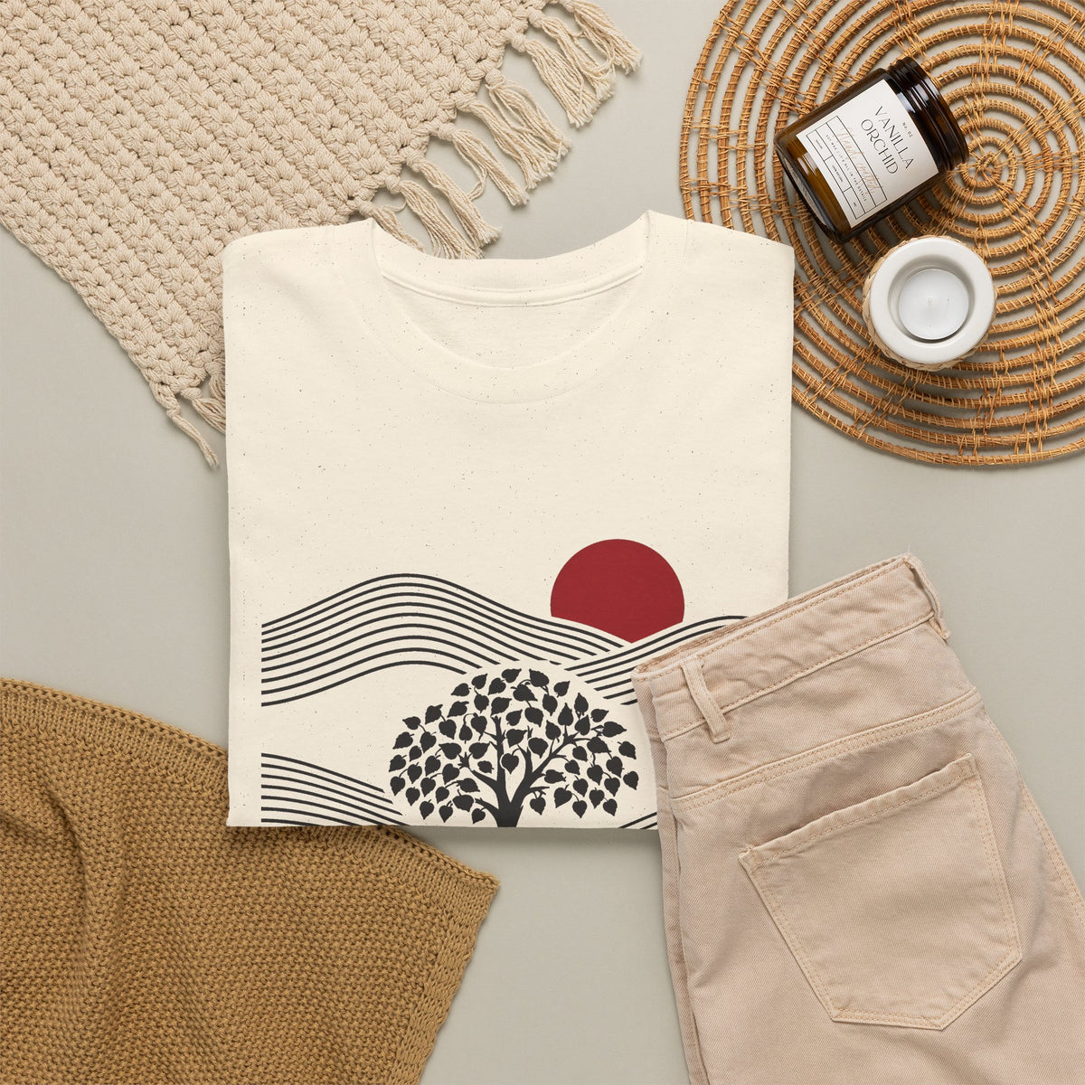 Unisex T-Shirt mit Zitat - Zuccalmaglio - Kein schöner Land