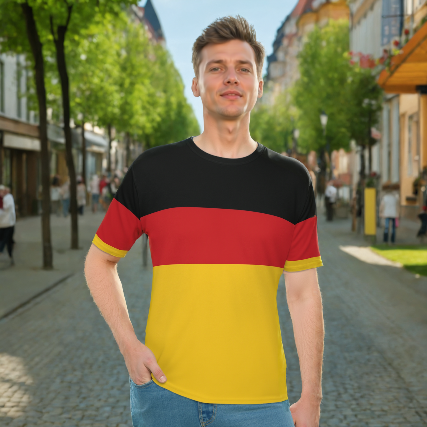 Lockeres Herren T-Shirt