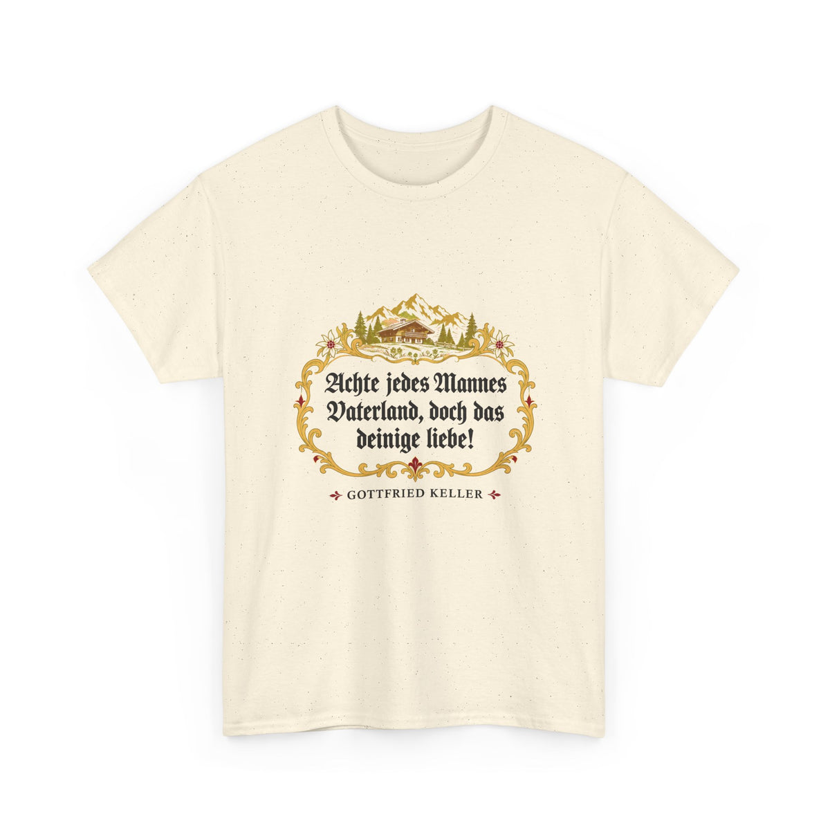 Unisex T-Shirt mit Zitat - Keller - Das deinige liebe