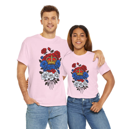 Unisex T-Shirt mit Blumen - Serbien