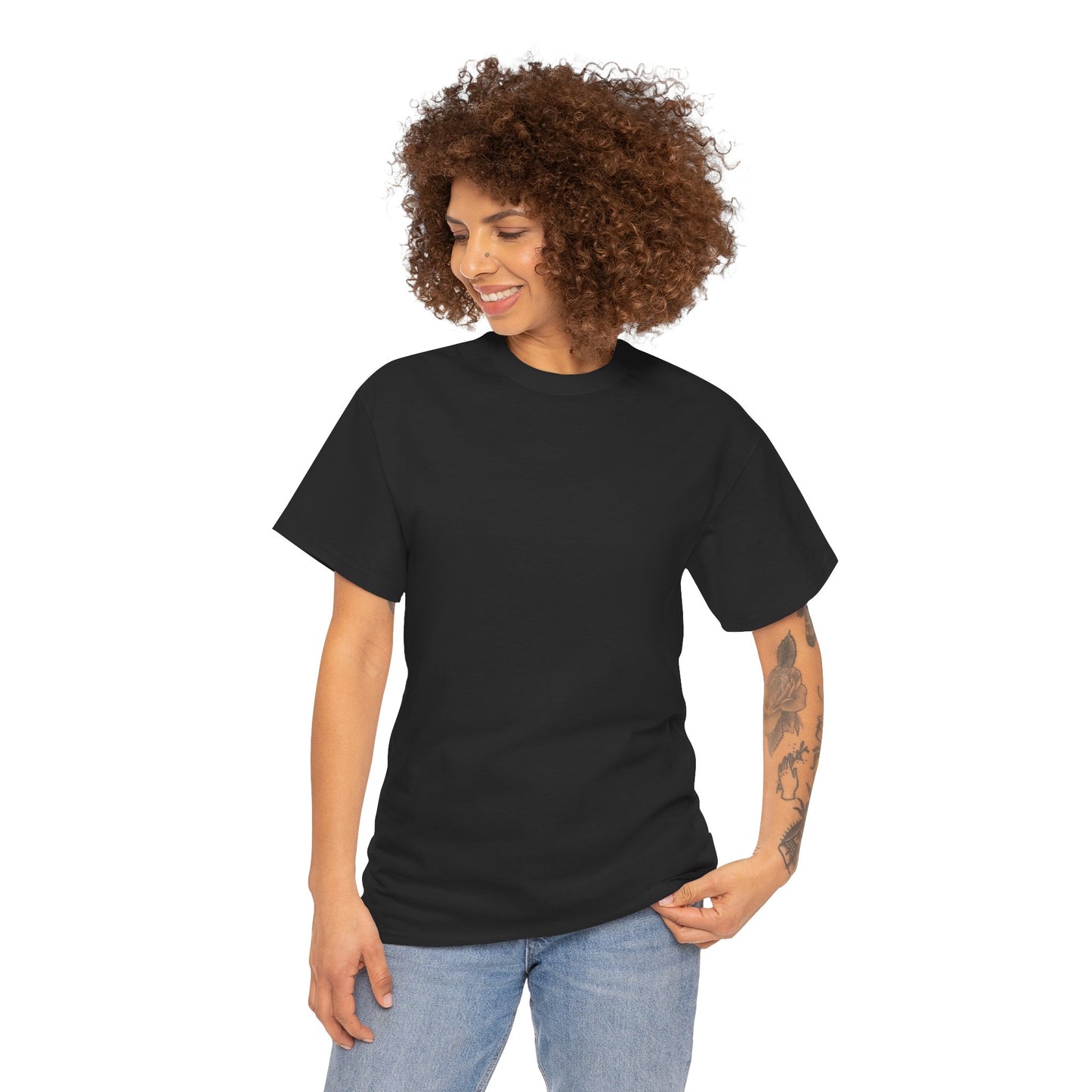 Unisex T-Shirt mit Zitat - Hermann Hesse - Wirklichkeit (Druck hinten)