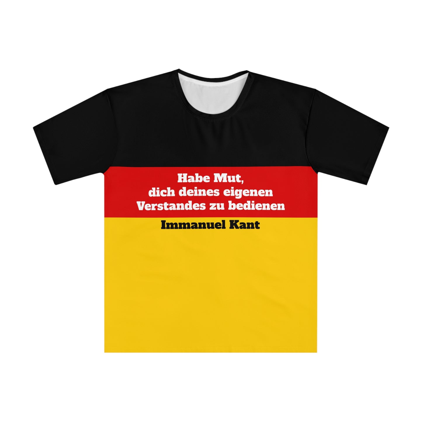 Loose men's T-shirt with saying - Germany