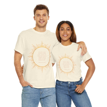 Unisex T-Shirt mit Zitat - Hermann Hesse - Essenz
