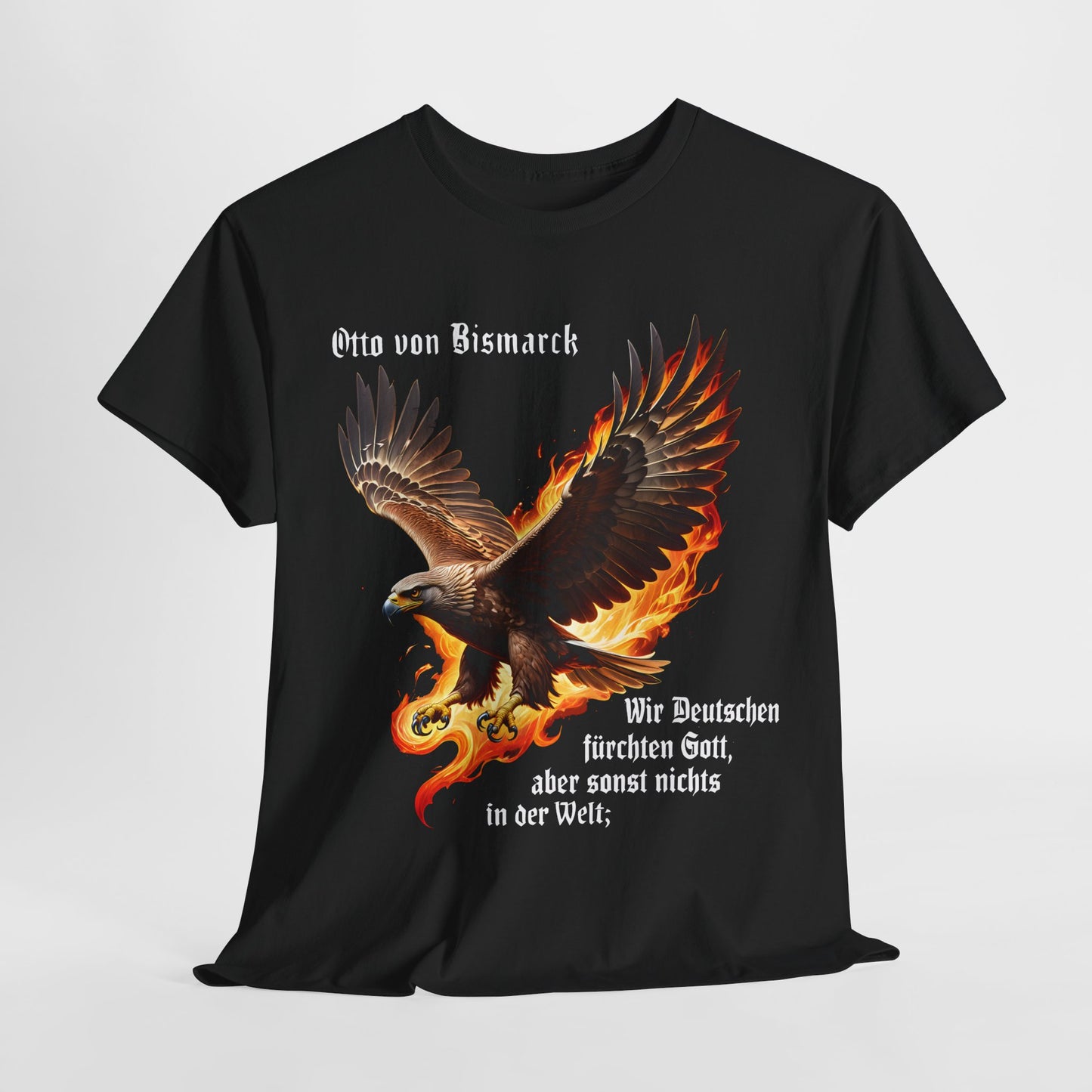 Unisex T-Shirt mit Zitat - Otto von Bismarck