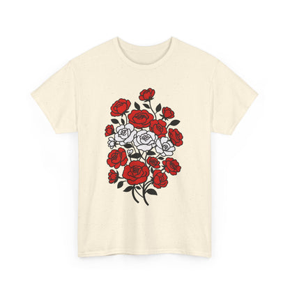 Unisex T-Shirt mit Blumen - Österreich