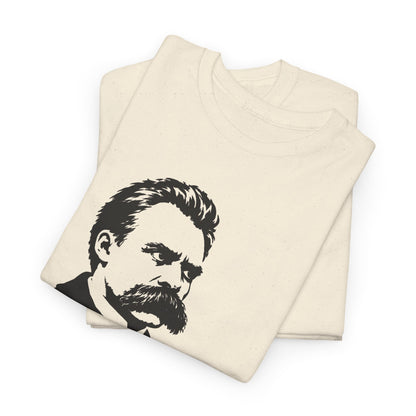 Unisex T-Shirt mit Zitat - Friedrich Nietzsche - Was mich nicht umbringt