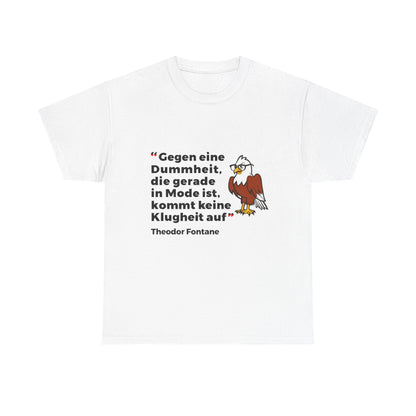 T-Shirt mit Zitat - Theodor Fontane - Mode