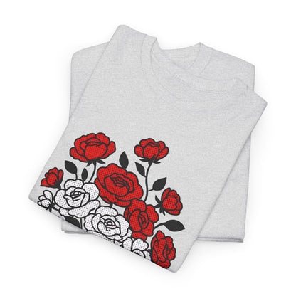 Unisex T-Shirt mit Blumen - Österreich