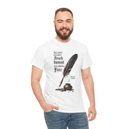Unisex T-Shirt mit Zitat - Martin Luther