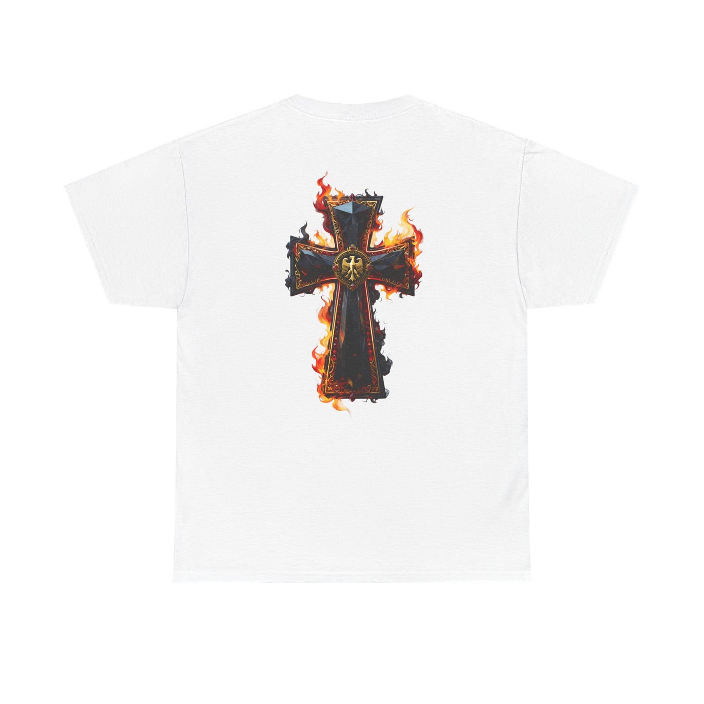 Unisex T-Shirt - Eagle and Cross 