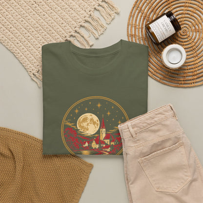 Unisex T-Shirt mit Zitat - Claudius - Der Mond ist aufgegangen