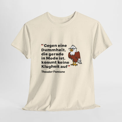 T-Shirt mit Zitat - Theodor Fontane - Mode