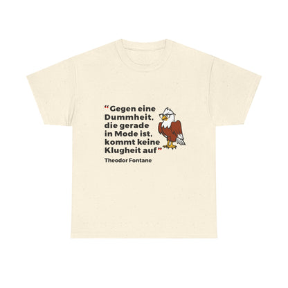 T-Shirt mit Zitat - Theodor Fontane - Mode