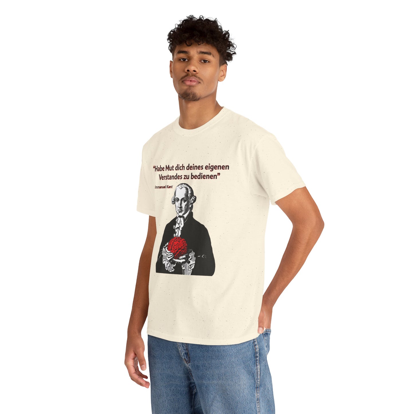 Unisex T-Shirt mit Zitat - Immanuel Kant - Mut zum Verstand