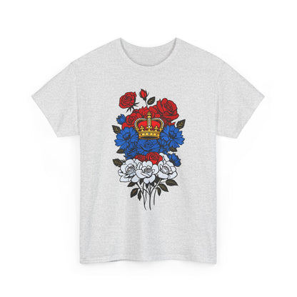 Unisex T-Shirt mit Blumen - Serbien