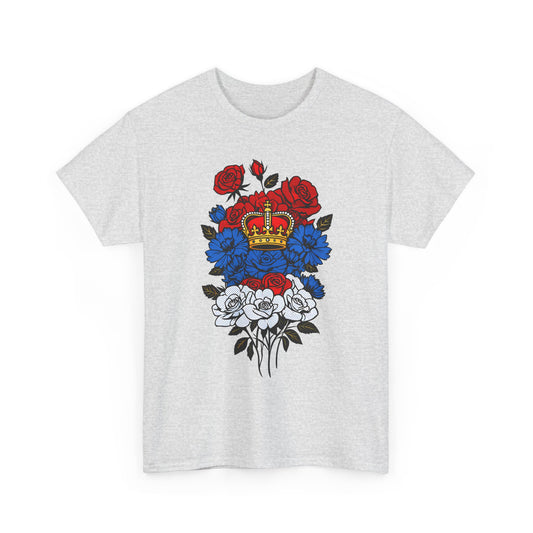 Unisex T-Shirt mit Blumen - Serbien
