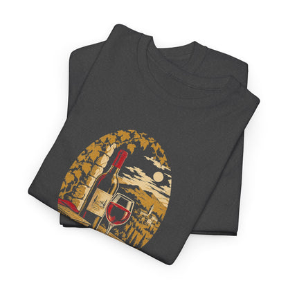 Unisex T-Shirt mit Zitat - Busch - Rotwein für alte Knaben