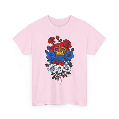 Unisex T-Shirt mit Blumen - Serbien