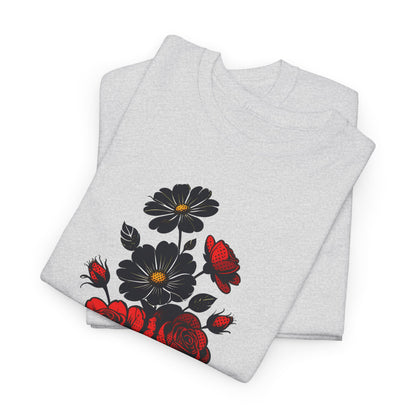 Unisex T-Shirt mit Blumen - Deutschland